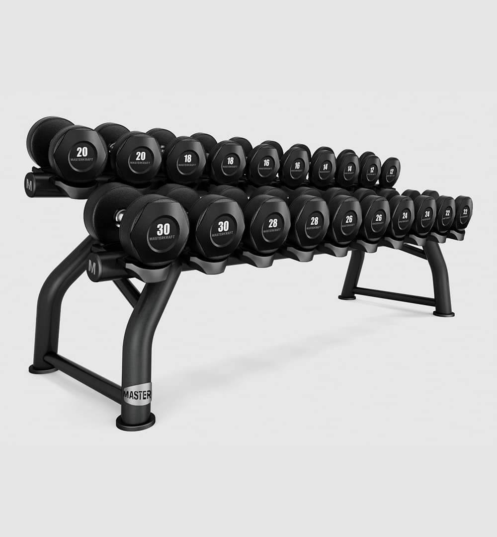 Horizontal Dumbbell Rack - 2 Tier (10 Pair) 1.0