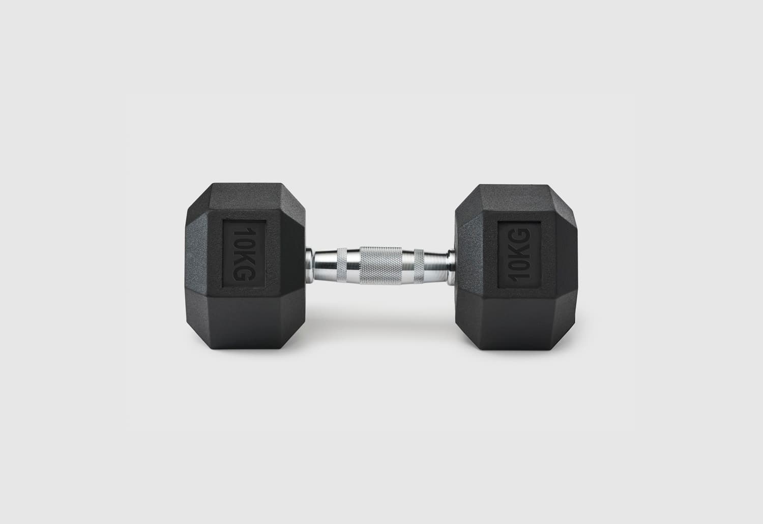 Rubber Hex Dumbbells