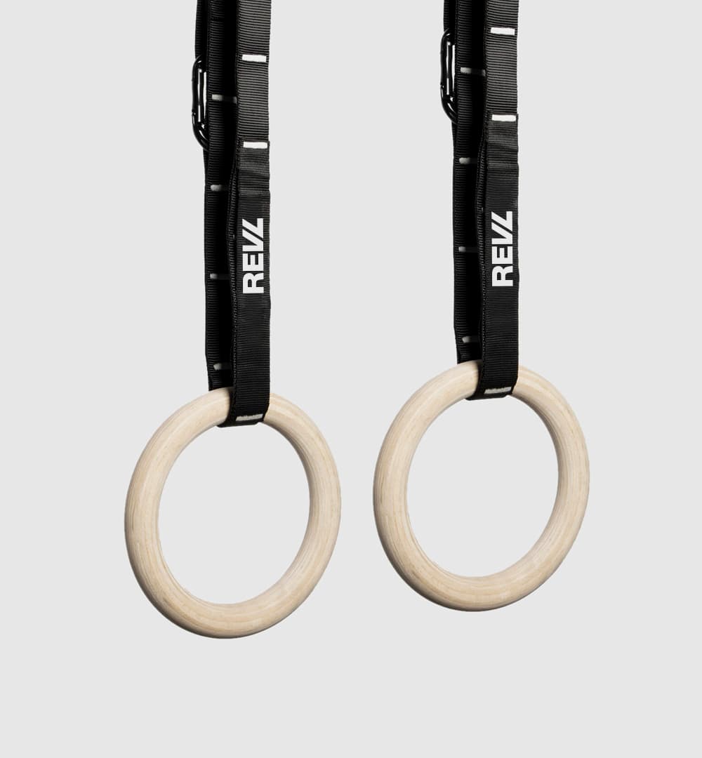 Gymnastic Rings (Wooden)