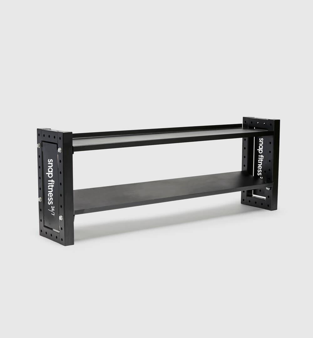 Modular Storage Rack (Kettlebells, Dumbbells) - HD 2 Tier (2m)